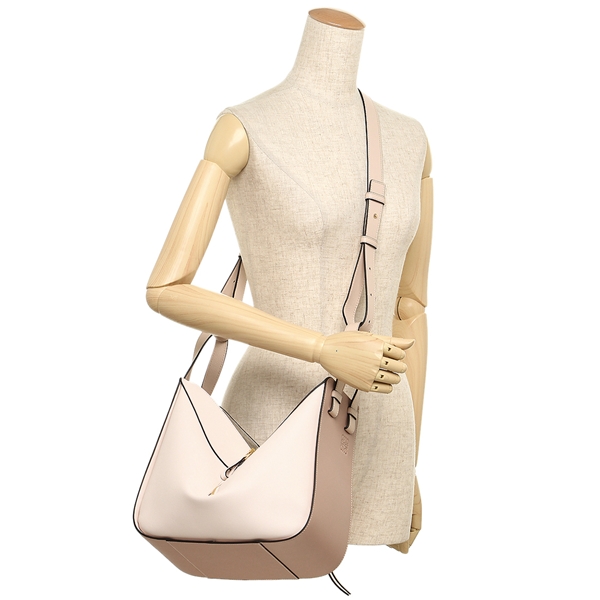 ロエベ バッグ LOEWE 387 30TS35 9189 ハンモック HAMMOCK SMALL BAG レディース ショルダーバッグ 無地 BLUSH MULTITONE