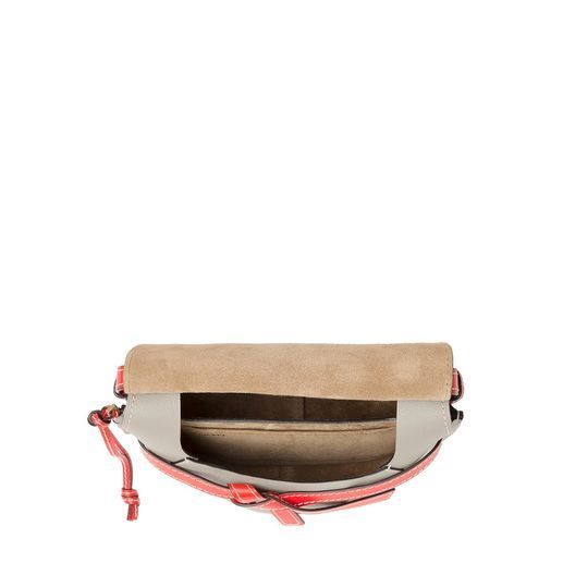 ロエベ LOEWE 新作! トリコロールが素敵  ゲートスモールWhite＆Red 321.54.T20 
