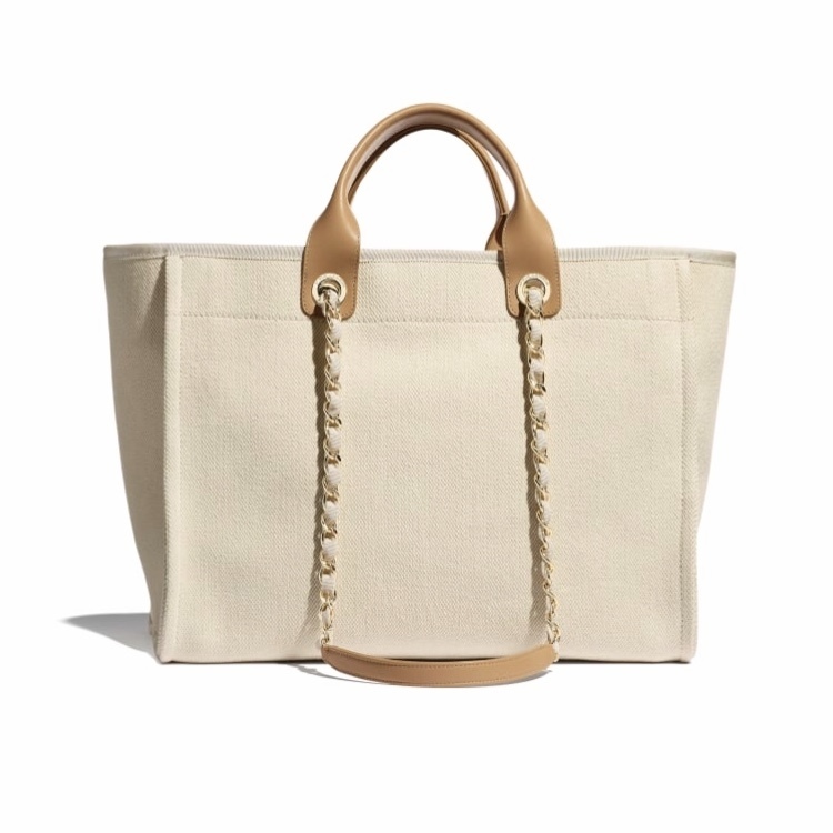 CHANEL シャネル 20SS ドーヴィル トートバッグ ショッピングバッグ A66941 B02914 N6947