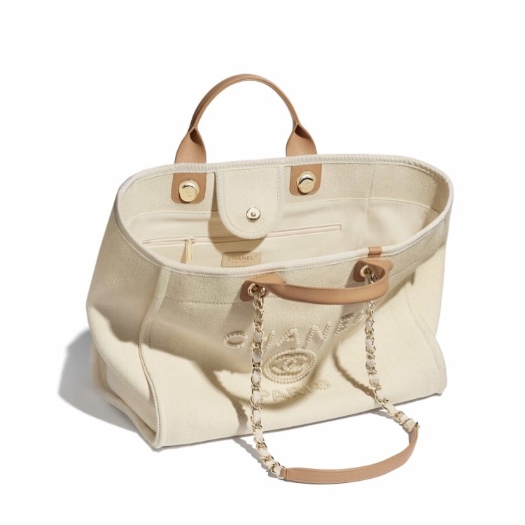 CHANEL シャネル 20SS ドーヴィル トートバッグ ショッピングバッグ A66941 B02914 N6947
