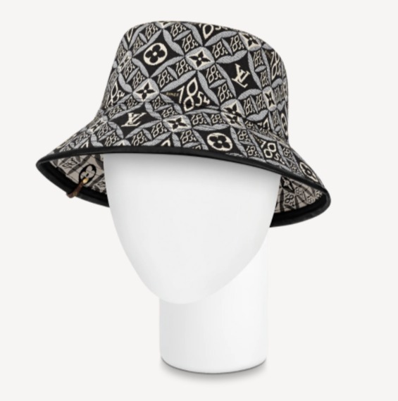 Louis Vuitton ボブ・SINCE 1854 ジャガード バケハ グレー MP2830