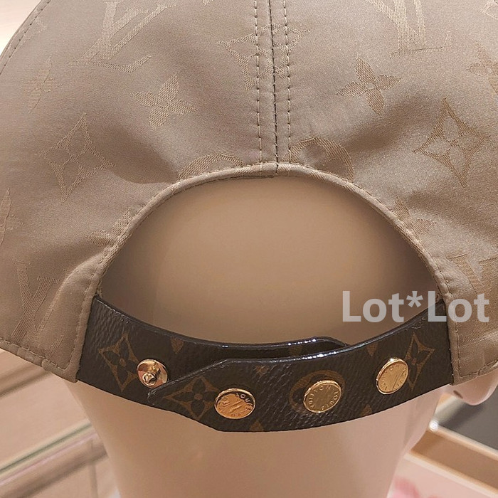 LOUIS VUITTON モノグラム ベージュ バイカラー キャップ M76504
