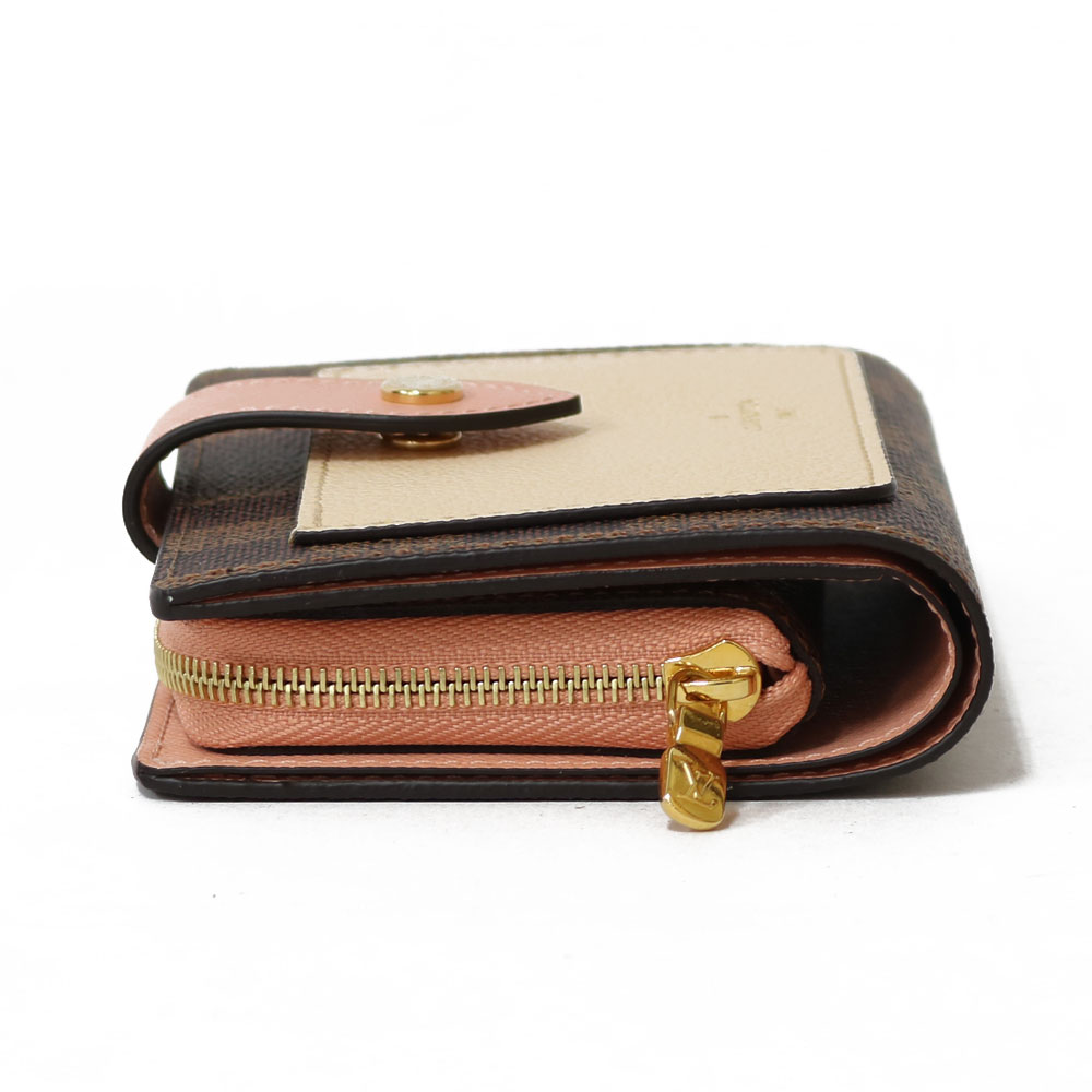 LOUIS VUITTON ルイ・ヴィトン 二つ折り財布 ダミエ ジュリエット N60380 ブラウン レディース