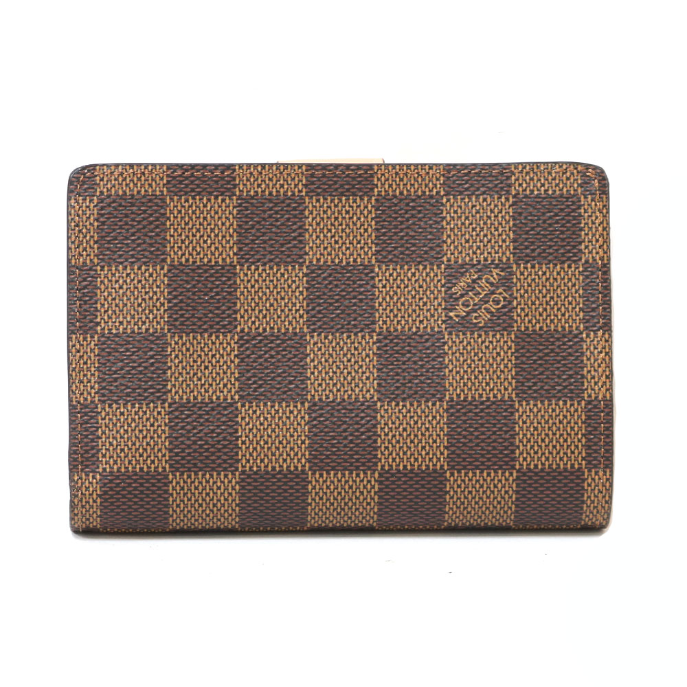 LOUIS VUITTON ルイ・ヴィトン 二つ折り財布 ダミエ ジュリエット N60380 ブラウン レディース