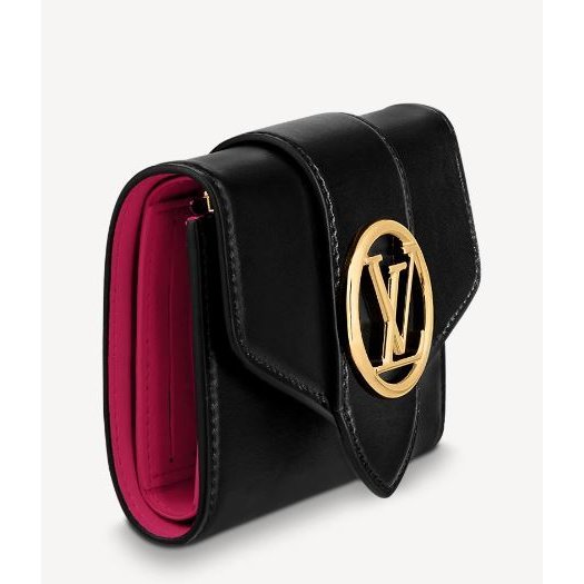ルイヴィトン財布 レディース 新作 三つ折り財布 M69175 ポルトフォイユ・LV ポンヌフ コンパクト