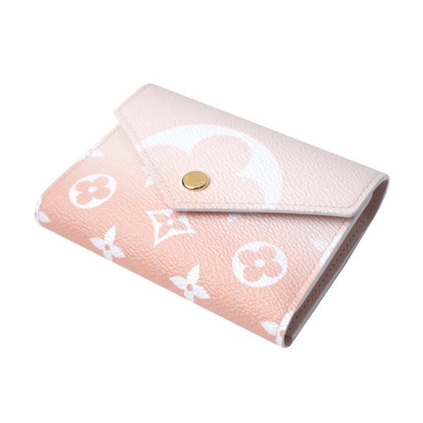 ルイヴィトン財布 レディース LOUIS VUITTON ポルトフォイユ ヴィクトリーヌ M80386 ベージュ