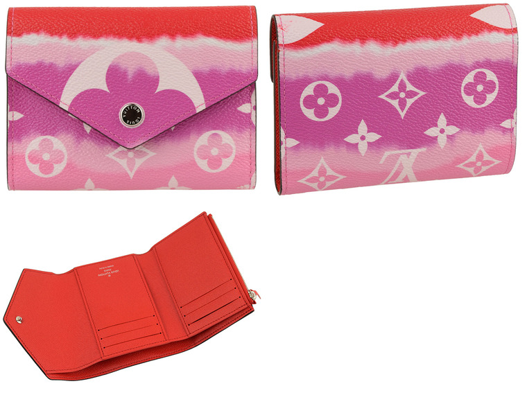 ルイヴィトン LOUIS VUITTON ショップ袋付き 三つ折り財布 LVエスカル ポルトフォイユ・ヴィクトリーヌ m68842