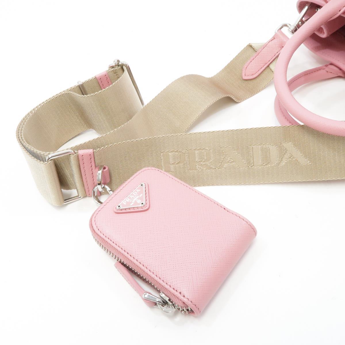プラダ PRADA ハンドバッグ 1BA296 NZV F0669 V41 サフィアーノ 2WAYショルダーバッグ