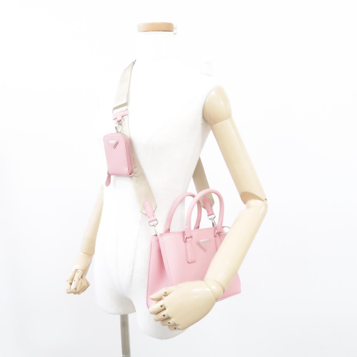 プラダ PRADA ハンドバッグ 1BA296 NZV F0669 V41 サフィアーノ 2WAYショルダーバッグ