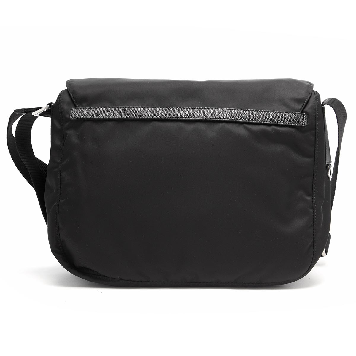 プラダ PRADA ショルダーバッグ ヴェラ/VELA 三角ロゴプレート ブラック 1BD953 V44 F0002 V OOO メンズ レディース