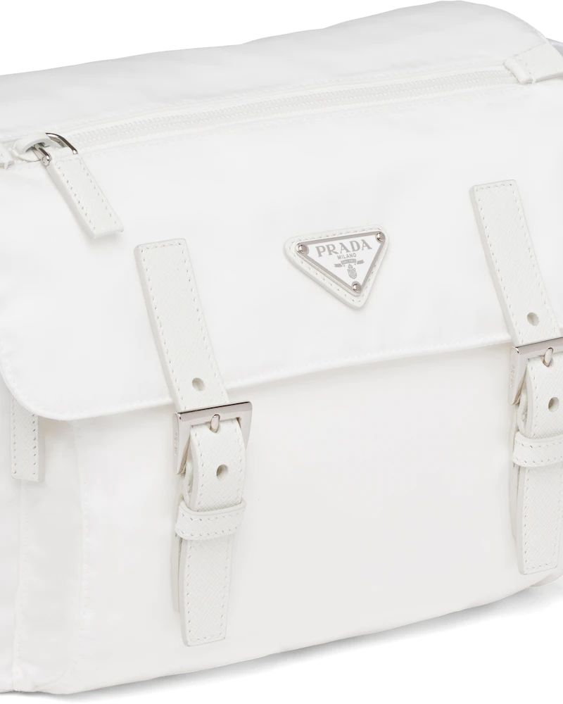 プラダ PRADA ショルダーバッグ ヴェラ/VELA 三角ロゴプレート ホワイト 1BD953_RV44_F0009_V_B1O メンズ レディース