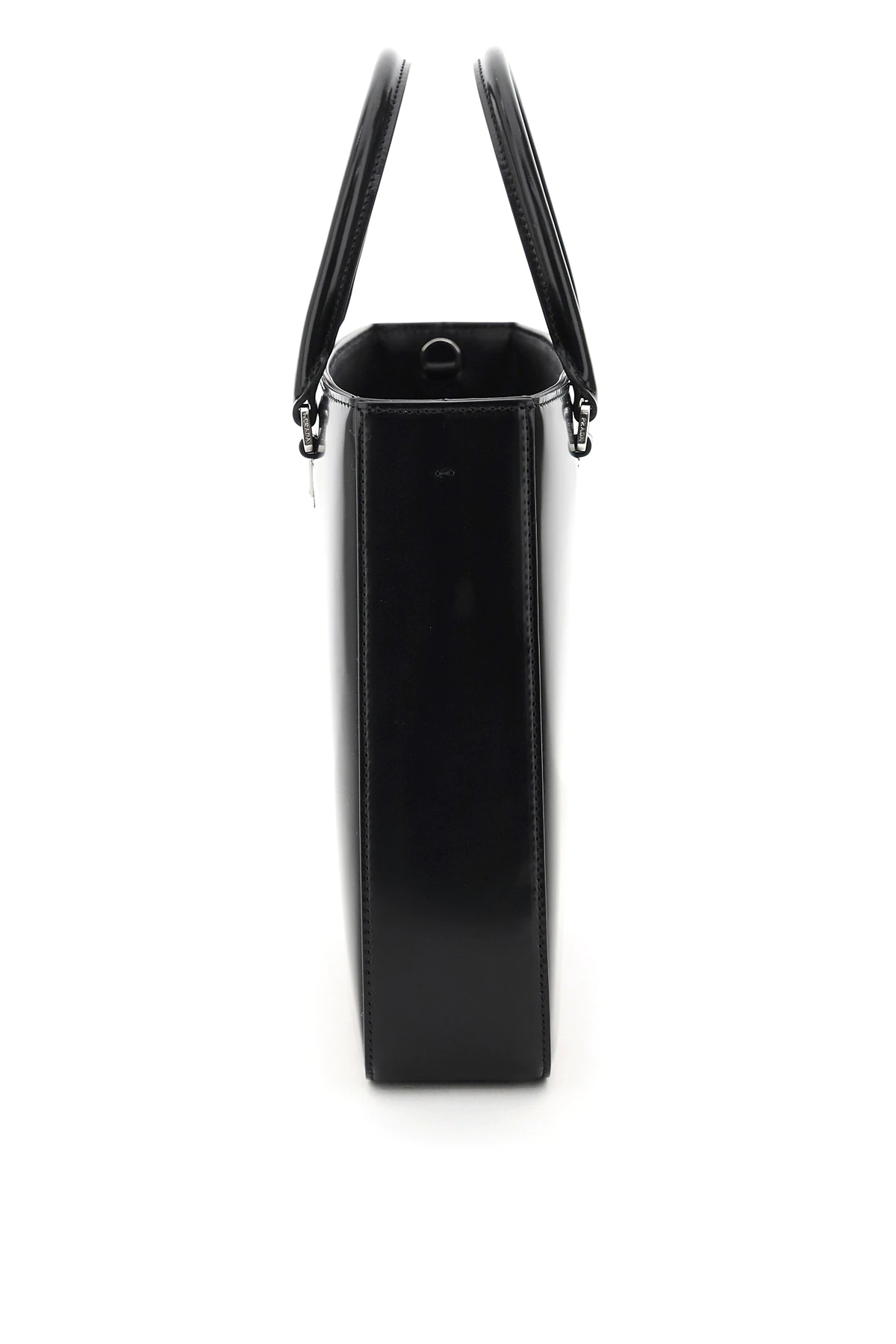 プラダ PRADA ロゴディテールのブラッシュドレザートートバッグ 1BA330 V OOO ZO6