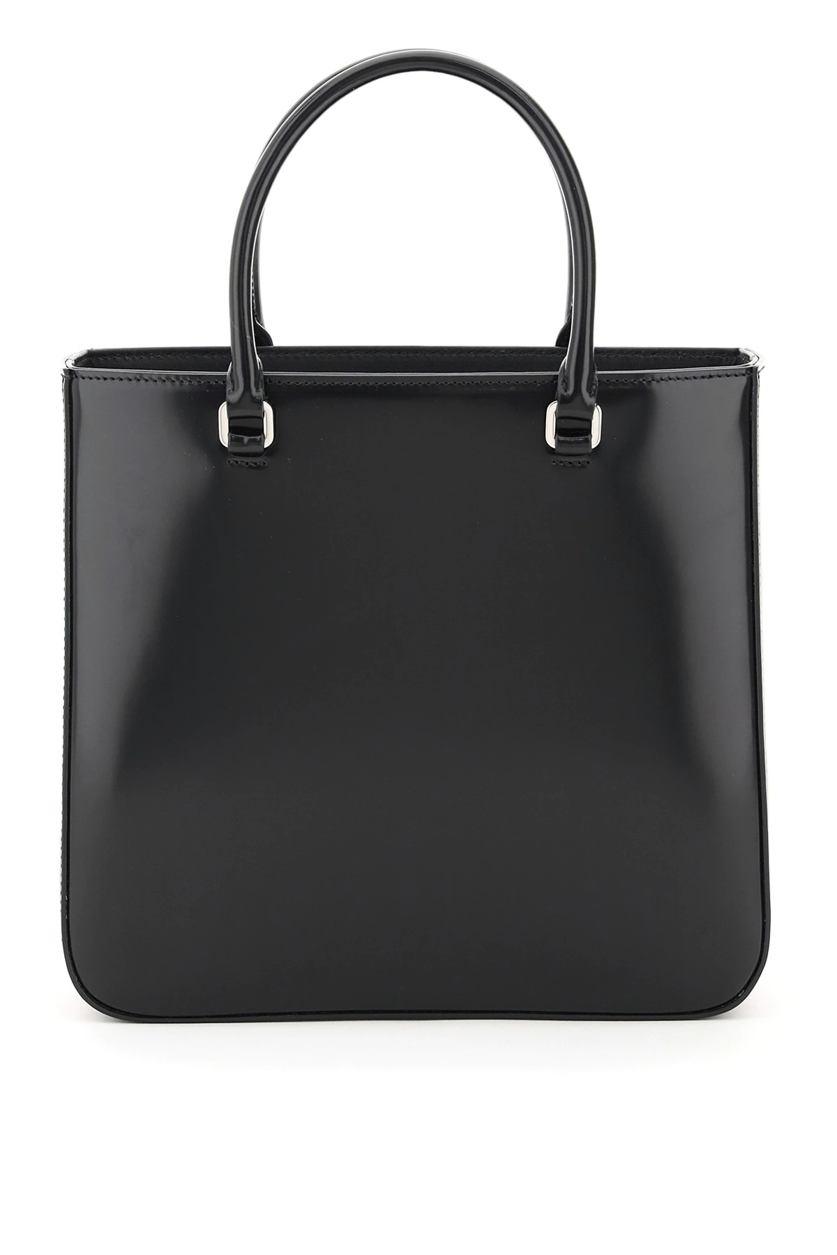 プラダ PRADA ロゴディテールのブラッシュドレザートートバッグ 1BA330 V OOO ZO6