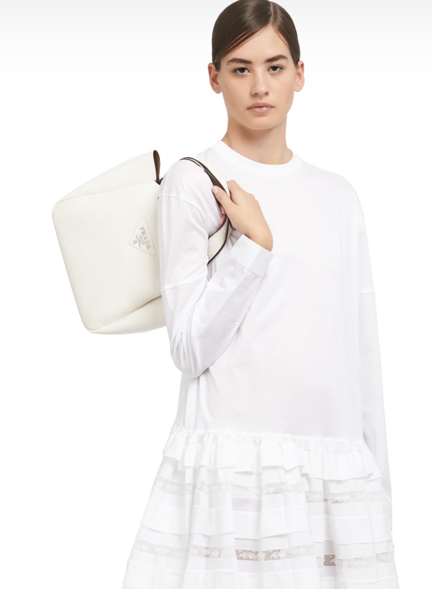 プラダ PRADA レザー ミニ トートバッグ スモールバッグ レディース 1BG335_2BBE_F0WA1_V_OOO