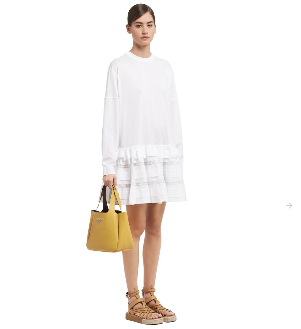 プラダ PRADA レザー ミニ トートバッグ スモールバッグ レディース 1BG335_2BBE_F0NV1_V_OOO