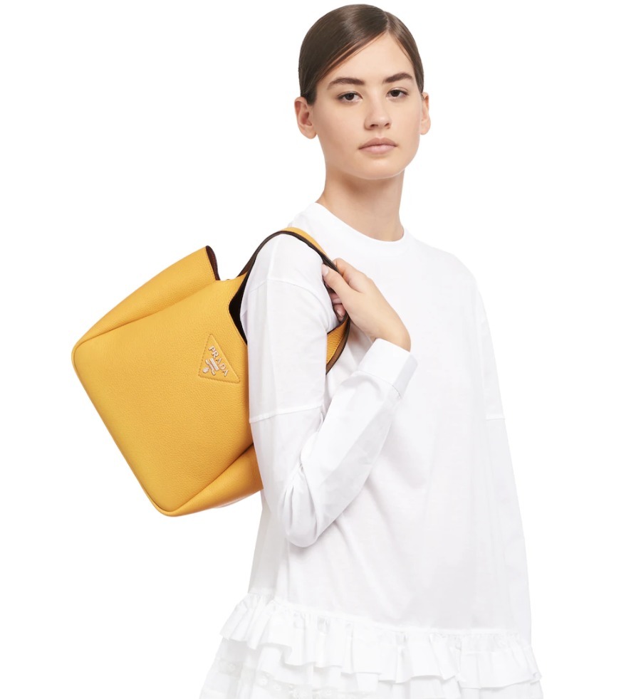 プラダ PRADA レザー ミニ トートバッグ スモールバッグ レディース 1BG335_2BBE_F0NV1_V_OOO