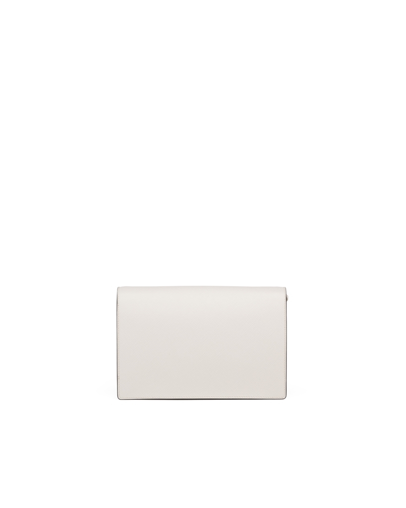 PRADA プラダ サフィアーノレザー ミニ エンベロープバッグ ホワイト 1BP020_2EVU_F0VCN
