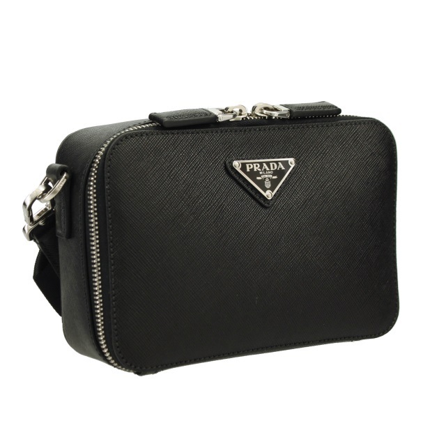 プラダ PRADA サフィアーノレザー クロスボディバッグ ブラック 2VH070 9Z2 F0002