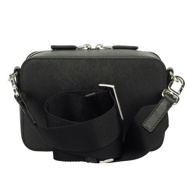 プラダ PRADA サフィアーノレザー クロスボディバッグ ブラック 2VH070 9Z2 F0002