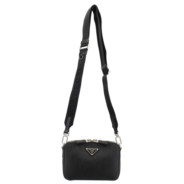 プラダ PRADA サフィアーノレザー クロスボディバッグ ブラック 2VH070 9Z2 F0002