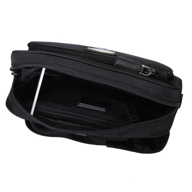 プラダ PRADA サフィアーノレザー/ナイロン ベルトバッグ ブラック 2VL9772DMGF0002