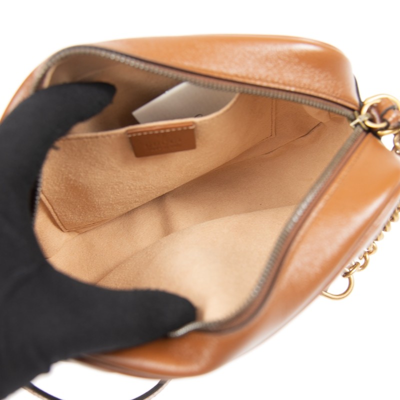 GUCCI グッチ 〔GGマーモント〕キルティング スモール ショルダーバッグ 447632 0OLFT 2535