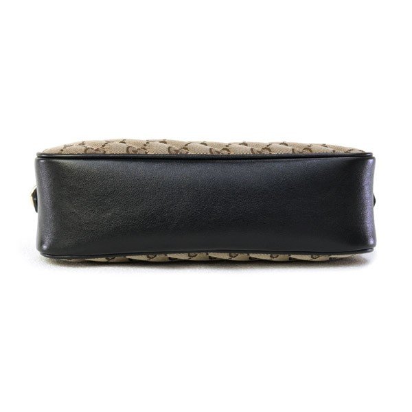 グッチ GUCCI GGマーモント スモール ショルダーバッグ 黑 447632 HVKEG 9772