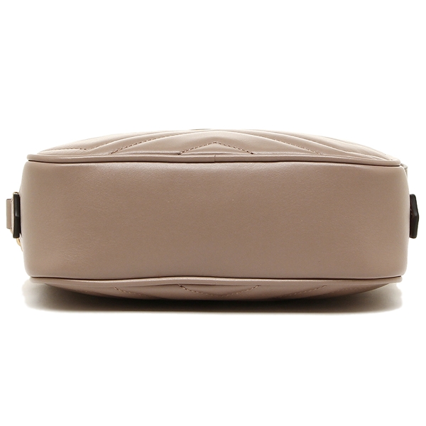 グッチ GUCCI ショルダーバッグ レディース GGマーモント ライトベージュ 448065 DTD1T 5729