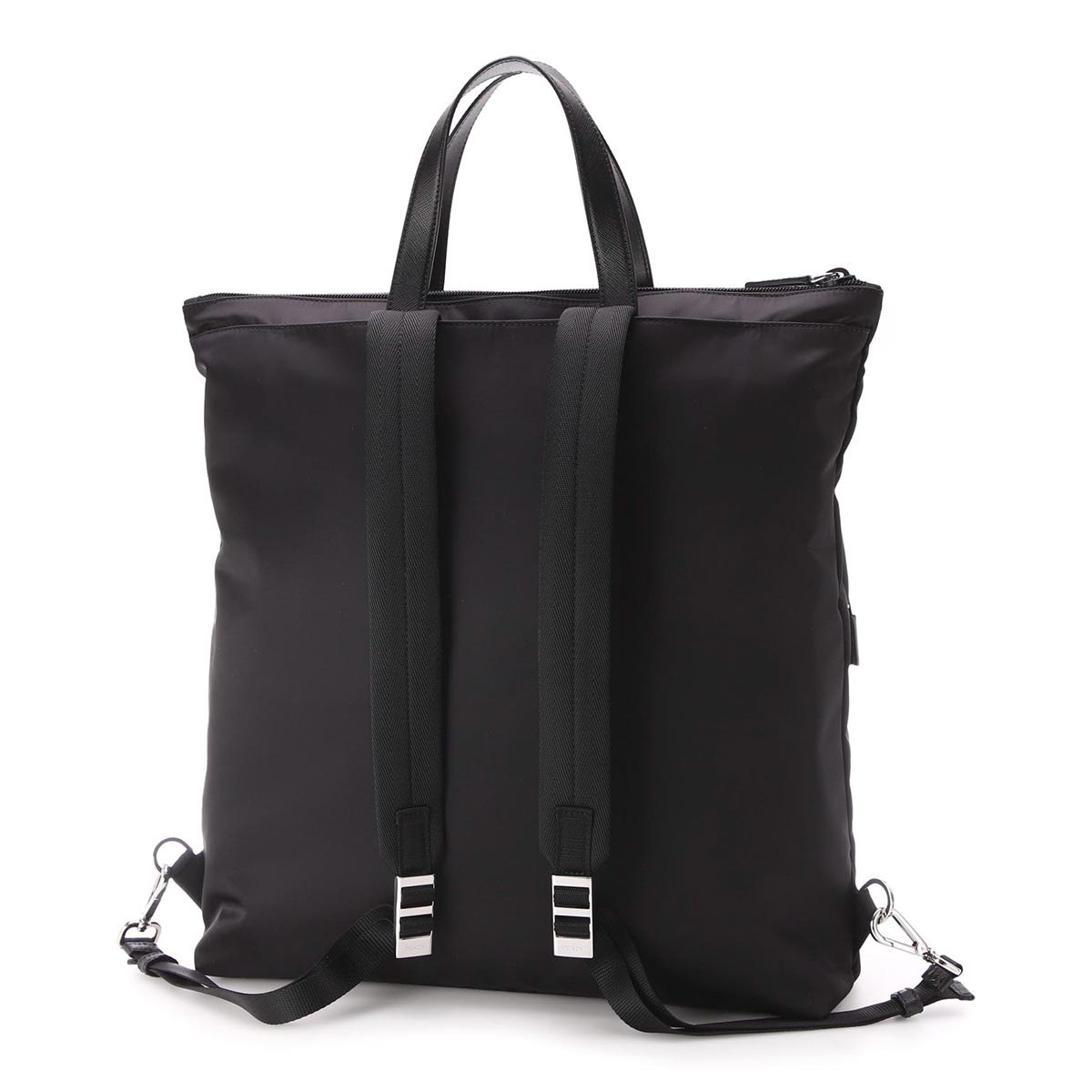 プラダ PRADA バッグ メンズ 2WAY トート/バックパック リュック ブラック 2VG053-VMOO 973 F0002