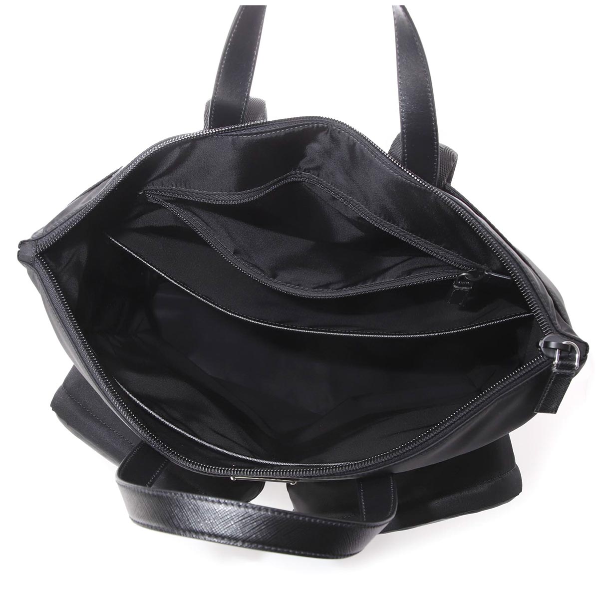 プラダ PRADA バッグ メンズ 2WAY トート/バックパック リュック ブラック 2VG053-VMOO 973 F0002