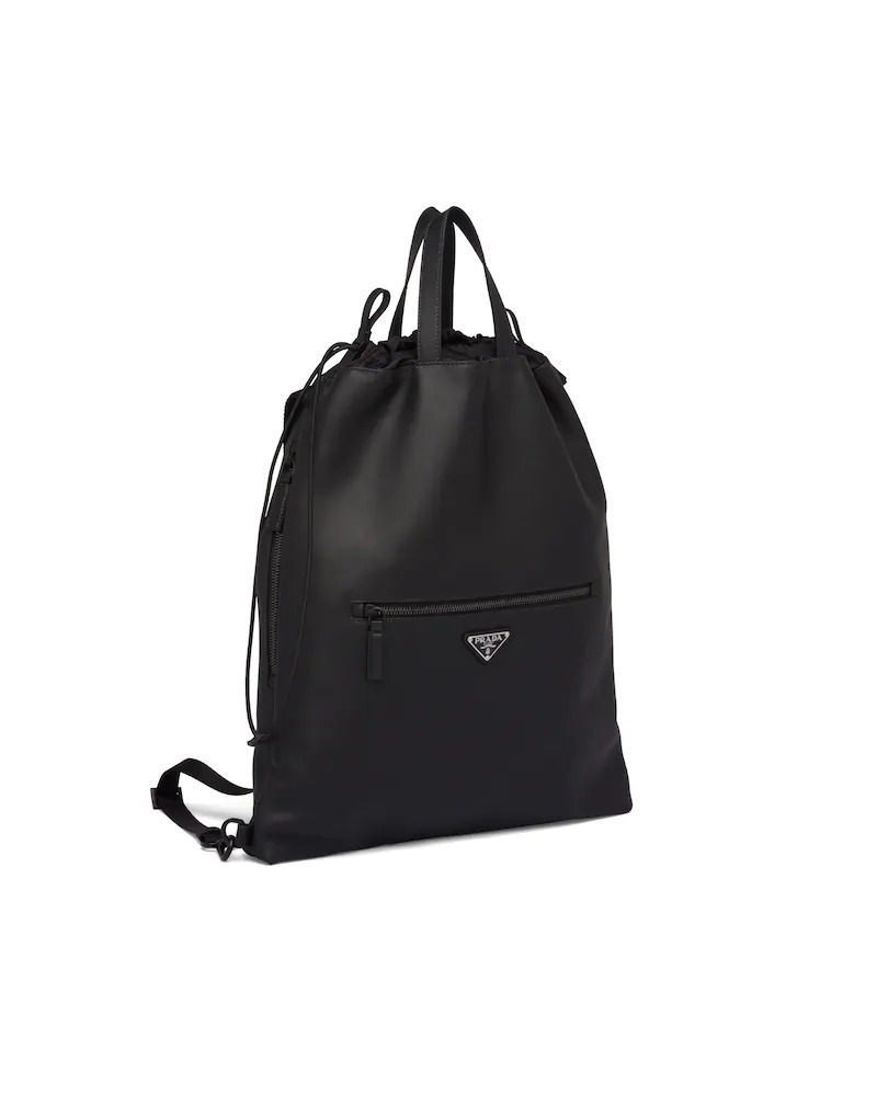 PRADA レザー バックパック リュックパック ブラック シンプル 2VZ035_2BYA_F0002