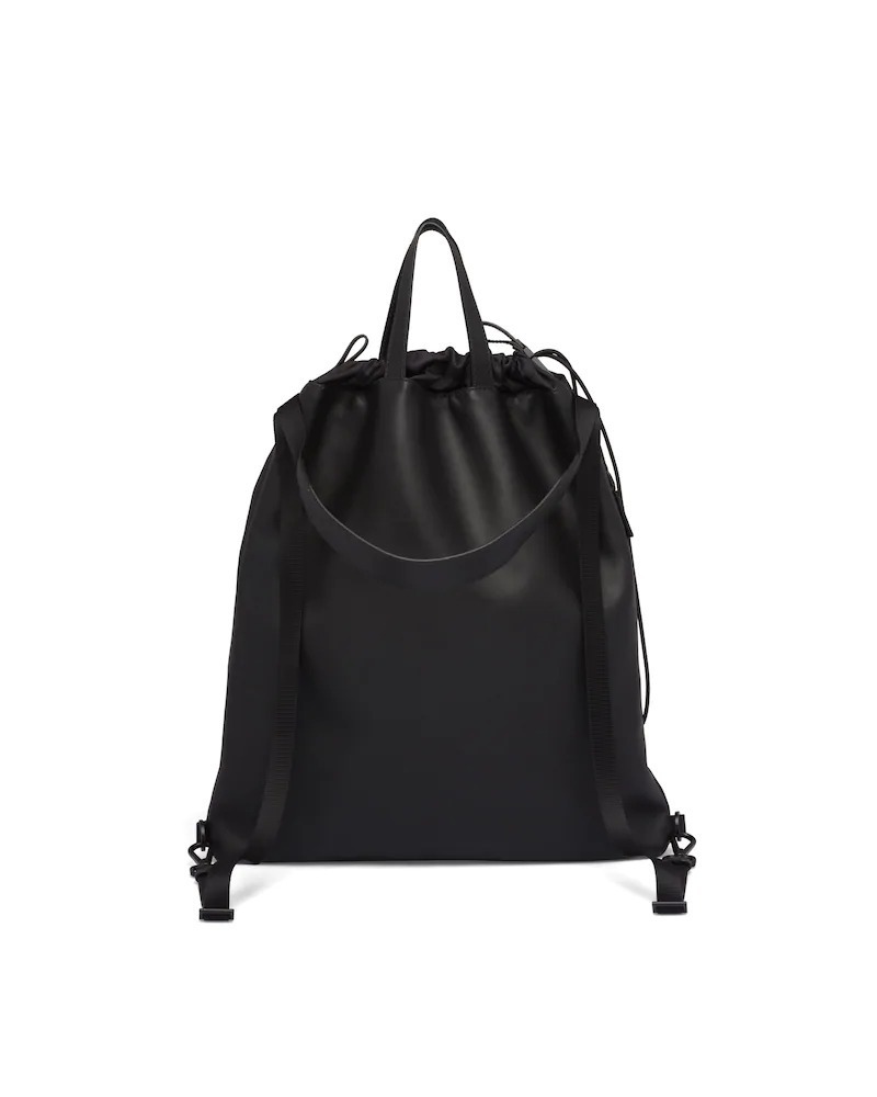 PRADA レザー バックパック リュックパック ブラック シンプル 2VZ035_2BYA_F0002