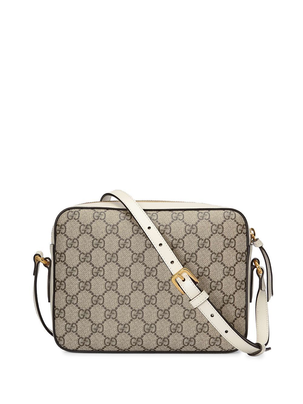 グッチ GUCCI ホースビット1955 スモールショルダーバッグ 645454 92TCG 9761 GGスプリームキャンバス ベージュ＆ホワイト