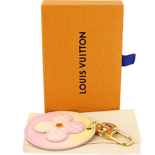 LOUIS VUITTON　ルイ ヴィトン チャーム　キーリング モノキャンバス　イリュストレプール M00285