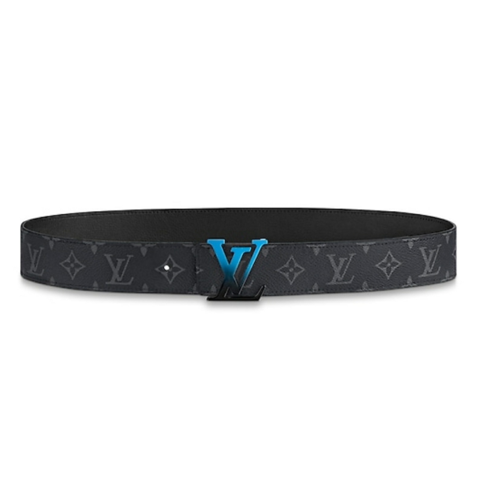 ルイ・ヴィトン LouisVuitton モノグラム リバーシブル ベルト グレー M0227V