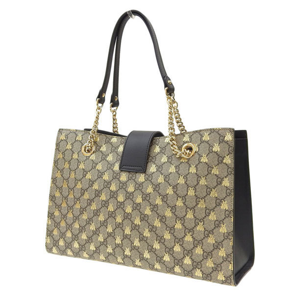 グッチ GUCCI ショルダーバッグ バッグ ベージュ ブラック ビーモチーフ レディース 479197 9F26G 8319