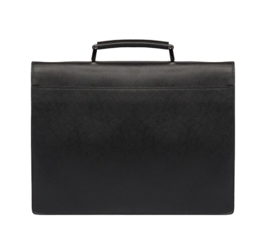 プラダ PRADA  ブリーフケース SAFFIANO メンズ ビジネスバッグ ブラック 2VB006 053 F0002