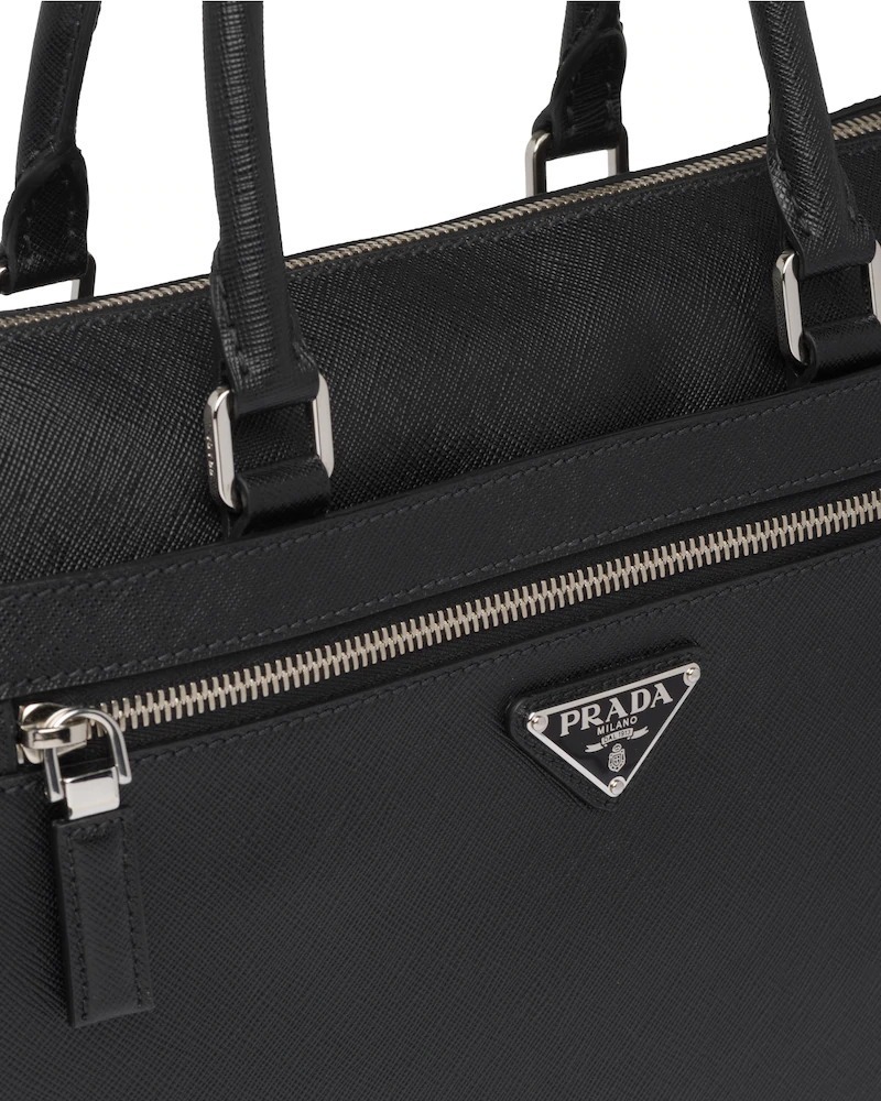 プラダ PRADA サフィアーノレザー ブリーフケース ブラック 2VG044_9Z2_F0002_V_OOO