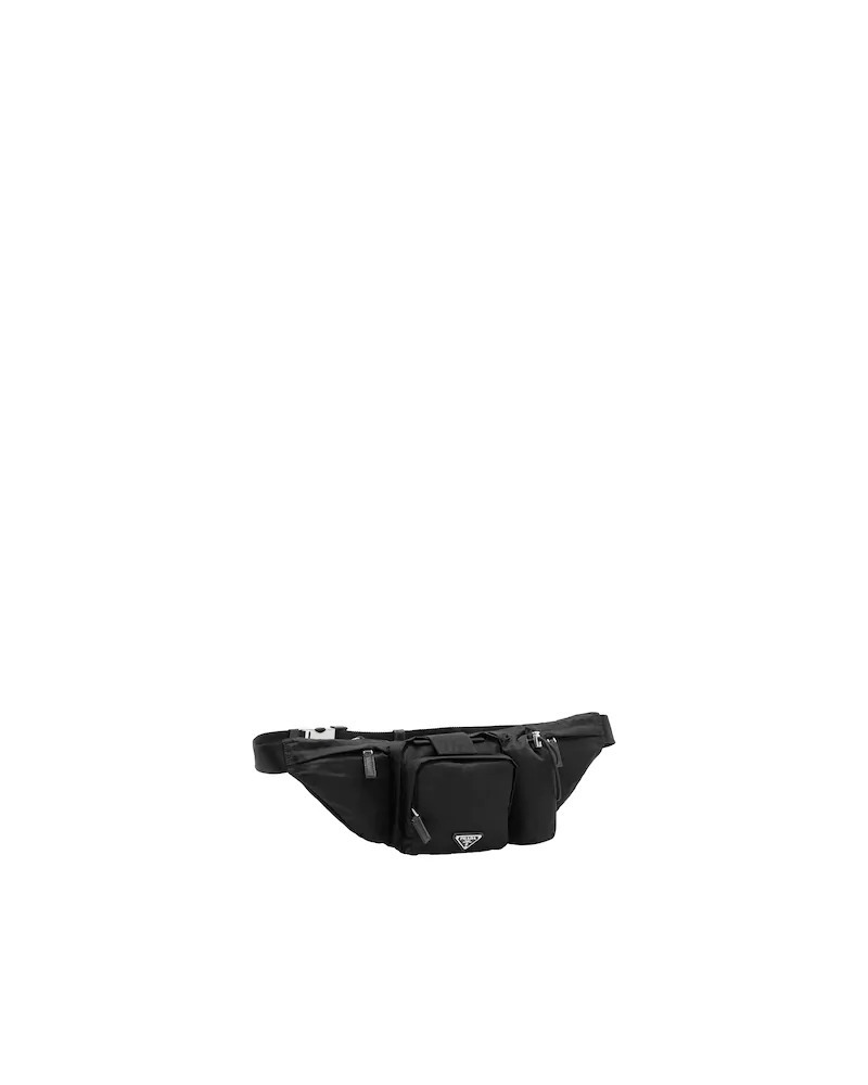 プラダ PRADA ボディバッグ ウエストバッグ ナイロン レザー ブラック 2VL056_973_F0002_V_WOO