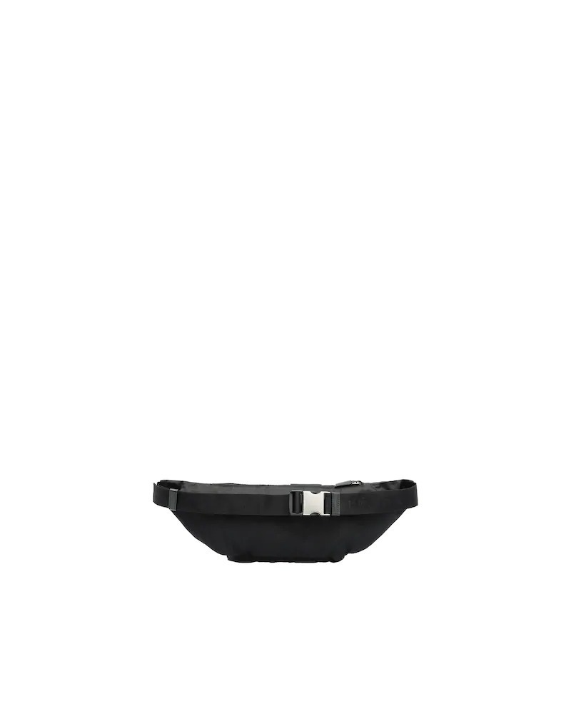 プラダ PRADA ボディバッグ ウエストバッグ ナイロン レザー ブラック 2VL056_973_F0002_V_WOO