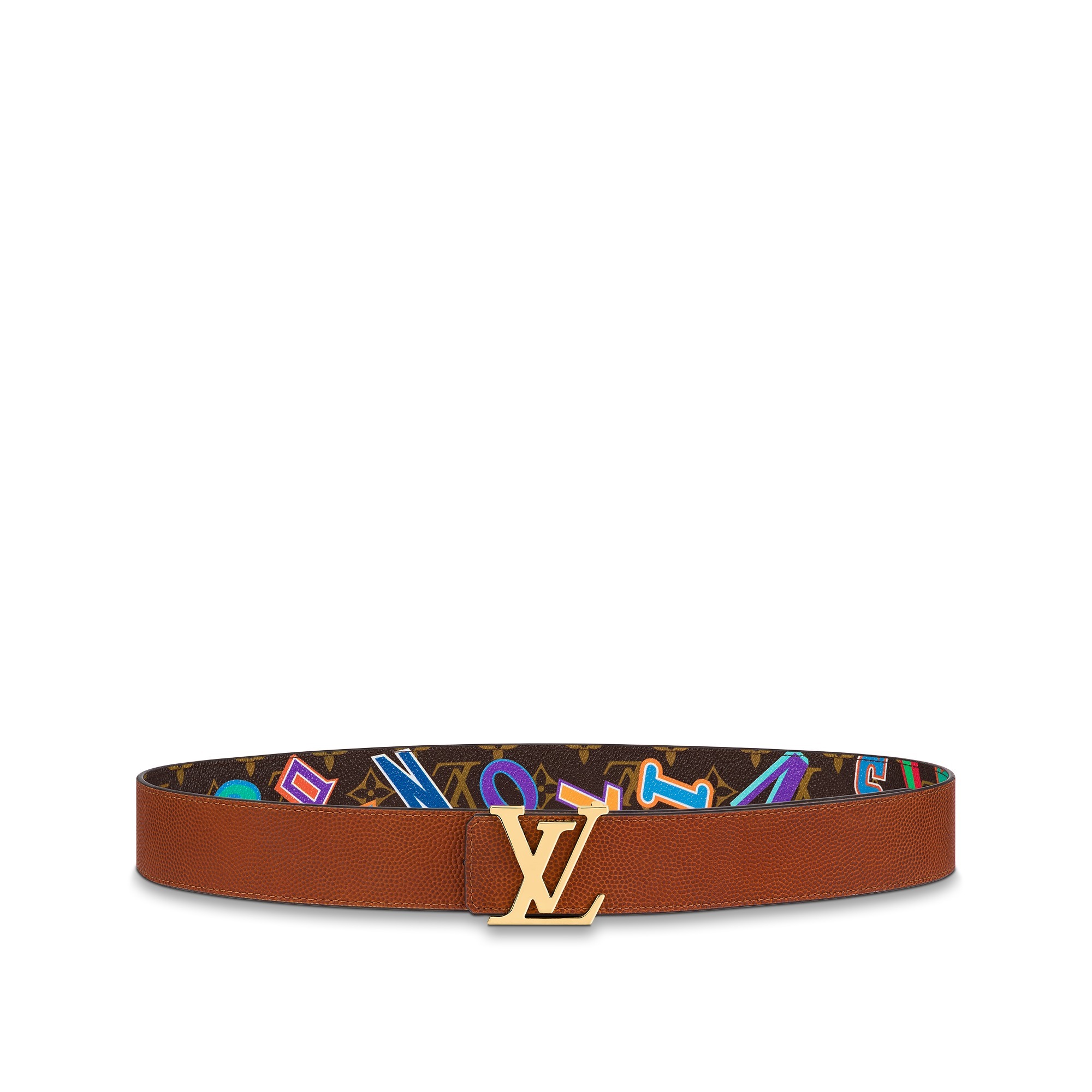 ルイヴィトン LV×NBA サンチュール・LVレターズ 40MM ベルト MP294V