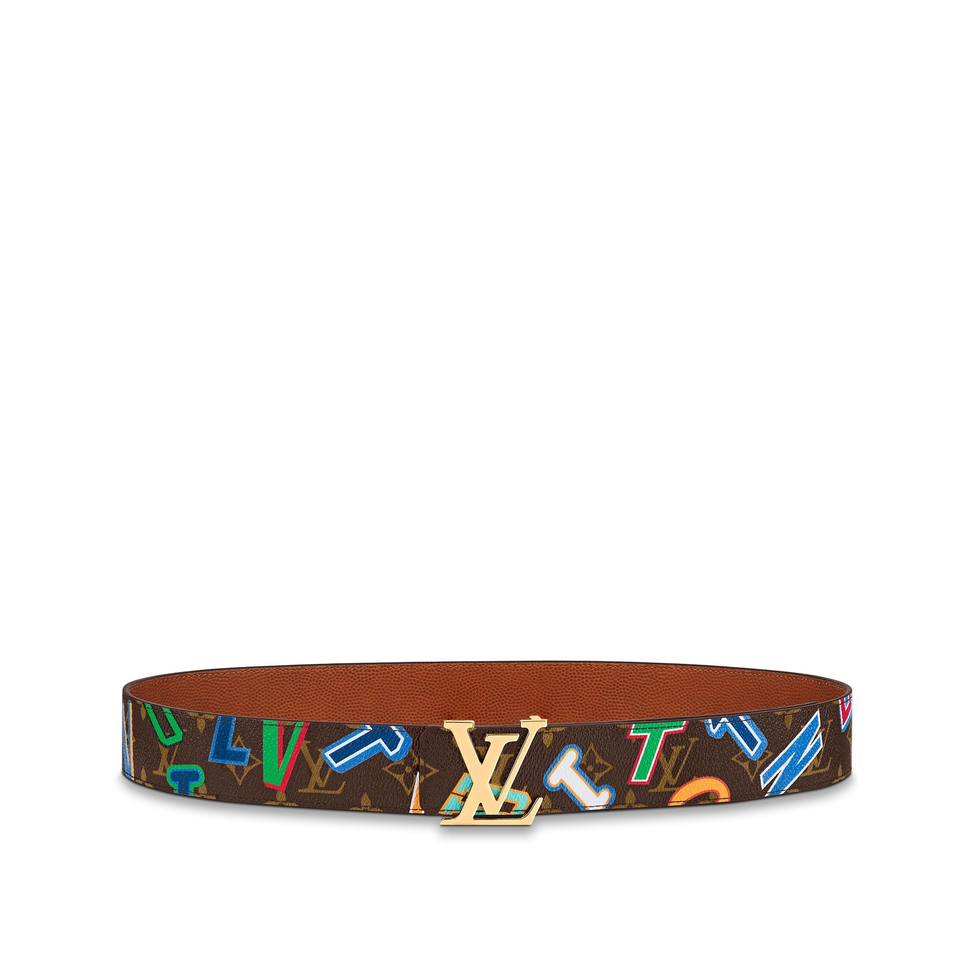 ルイヴィトン LV×NBA サンチュール・LVレターズ 40MM ベルト MP294V
