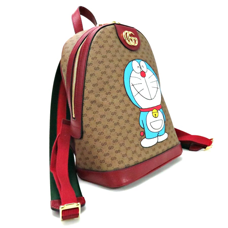 グッチ ミニGGスプリーム バッグパック リュックサック スモール ドラえもん 647816 2VOAG 8595
