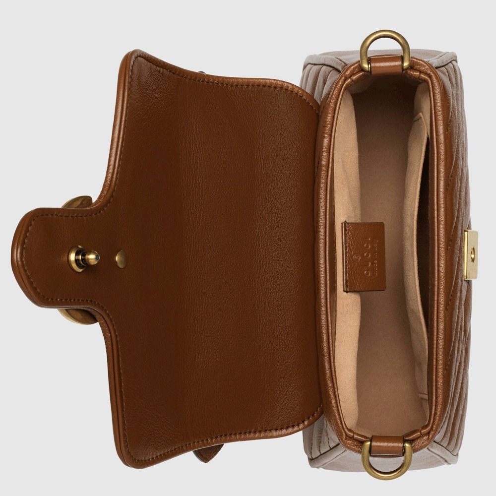 グッチ GUCCI GGマーモント ミニ トップ ハンドルバッグ 583571 0OLFT 2535