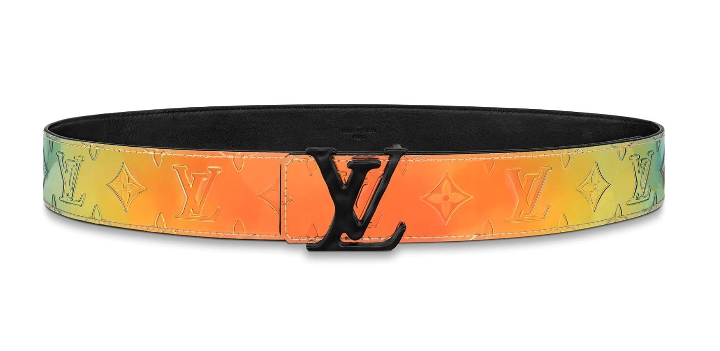 ルイヴィトン LOUIS VUITTON サンチュール LVシェイプ 40MM ベルト M0251V