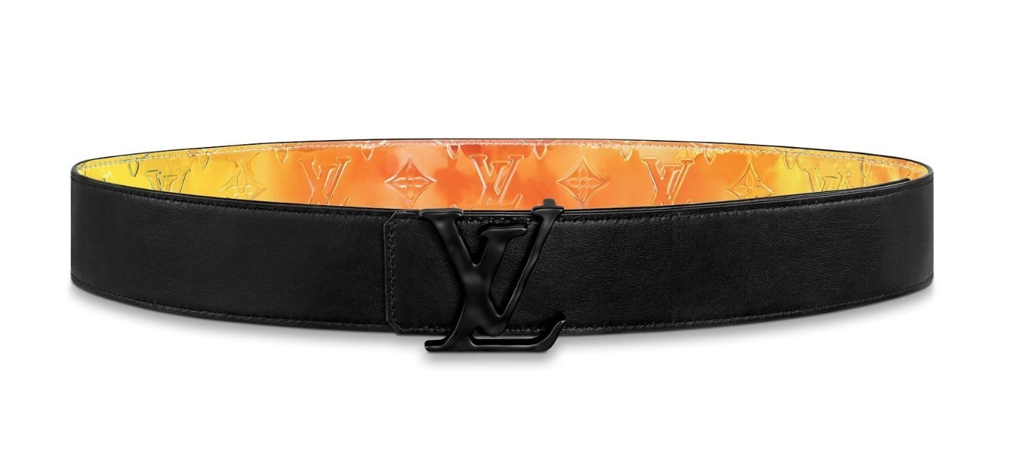ルイヴィトン LOUIS VUITTON サンチュール LVシェイプ 40MM ベルト M0251V