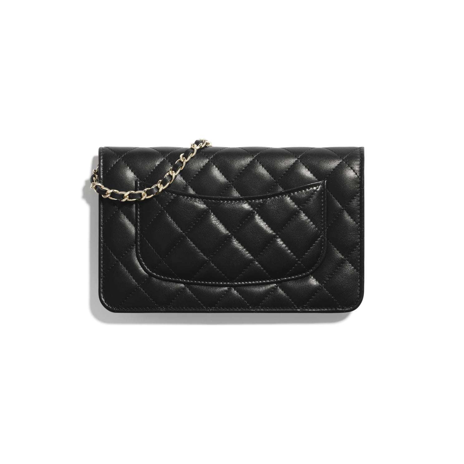 CHANEL シャネル ゴールドチェーンウォレット ブラック AP1794 B04335 94305