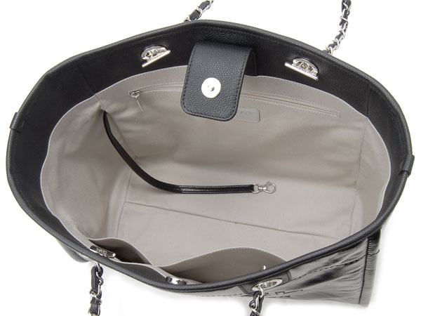 シャネル CHANEL トートバッグ A93257-Y60500-94305 ドーヴィル チェーン ブラック