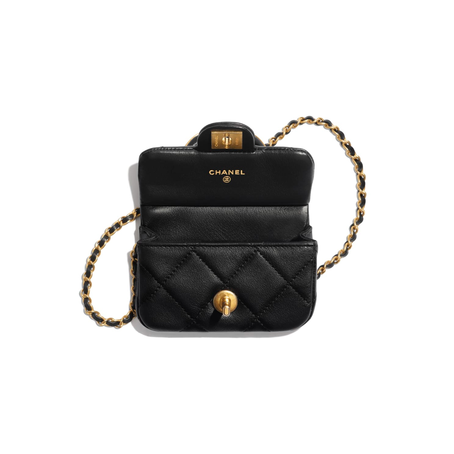 シャネル CHANEL ミニショルダーバッグ チェーンウォレット AP2271 B05832 NC633