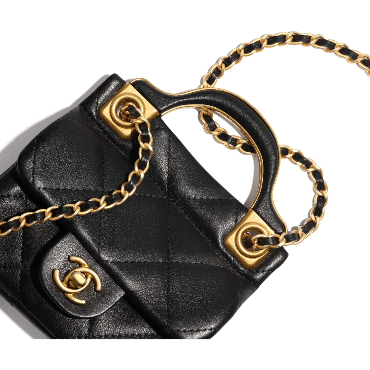 シャネル CHANEL ミニショルダーバッグ チェーンウォレット AP2271 B05832 NC633